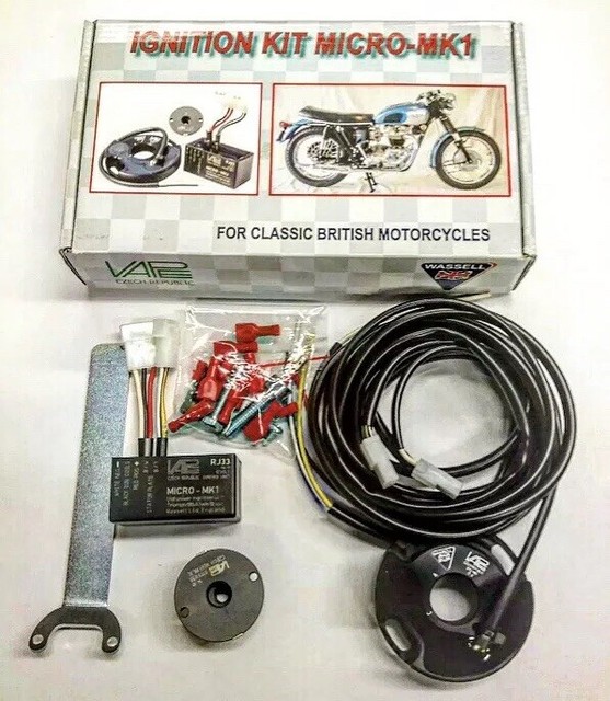 TRIUMPH WASSELL ELECTRONIC IGNITION 500 650 750 BRITISH TWINS eBay