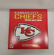  Kansas City Chiefs 2025 Box Calendar New Turner Sports