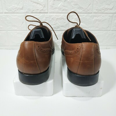 HUGO BOSS Matano Longwing Oxford Hugo Boss Matano Longwing Oxford dress Shoes Black Leather  main image 3