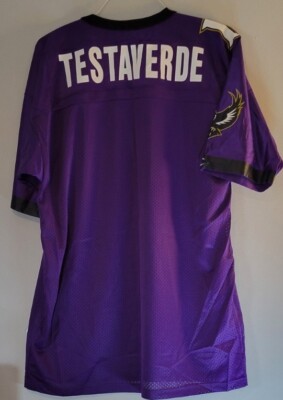 Vintage 90s Champion NFL Baltimore Ravens Vinny Testaverde 12