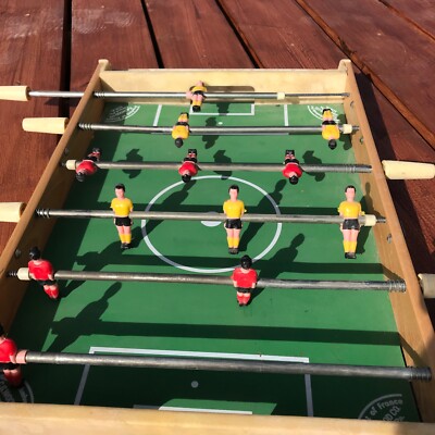 Vintage Foosball TableTop Game product of France - soccer arcade