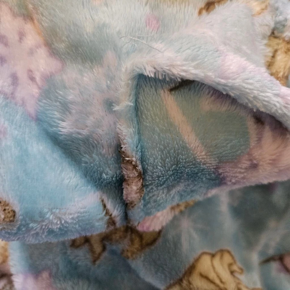 Disney Frozen Elsa 10 Blue Robe with Pockets - Image 3 of 4