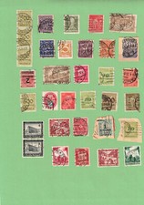 30 Briefmarken, Deutsches Reich, ab ca.1920 gemischt, gestempelt,Zust. s.Scan
