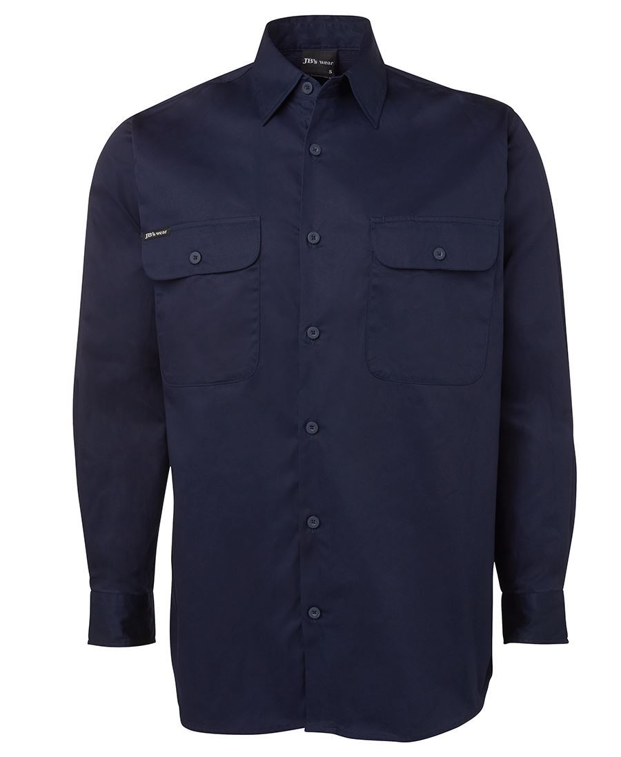 JB's wear 100% Cotton Work Shirt with concealed mesh cooling