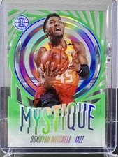 Donovan Mitchell 2019-20 Illusions Mystique Emerald Green #13 Utah Jazz