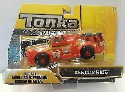 Tonka Real Tough Diecast Rescue Rigs (Mini Fire Truck)