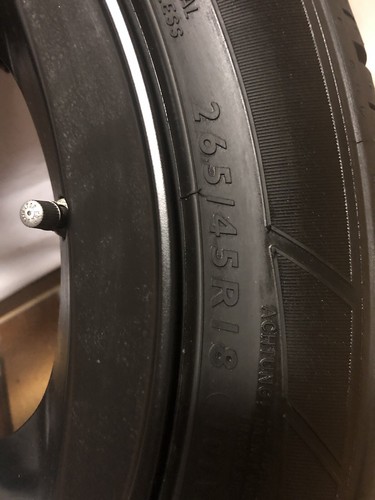 4 x Porsche Alufelge CMS 18“ Schwarz Komplett - Bild 11 von 11