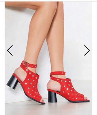 peep toe booties size 5