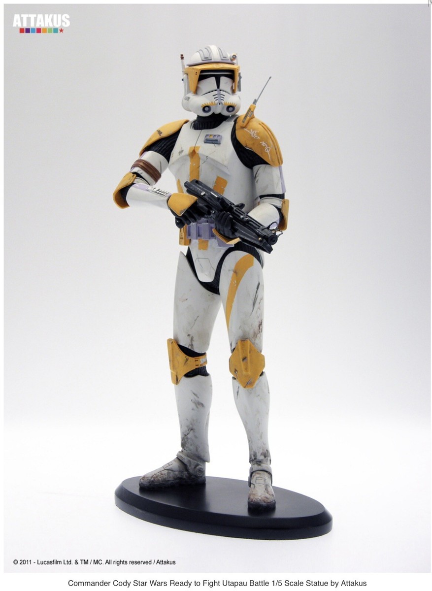 ATTAKUS STAR WARS コマンダーコディ 1/5スケール Attakus Commander Cody Statue Star Wars Utapau Battle 1/5 Scale
