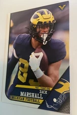 2023 Valiant Michigan Wolverines Football  Card-ZACK MARSHALL