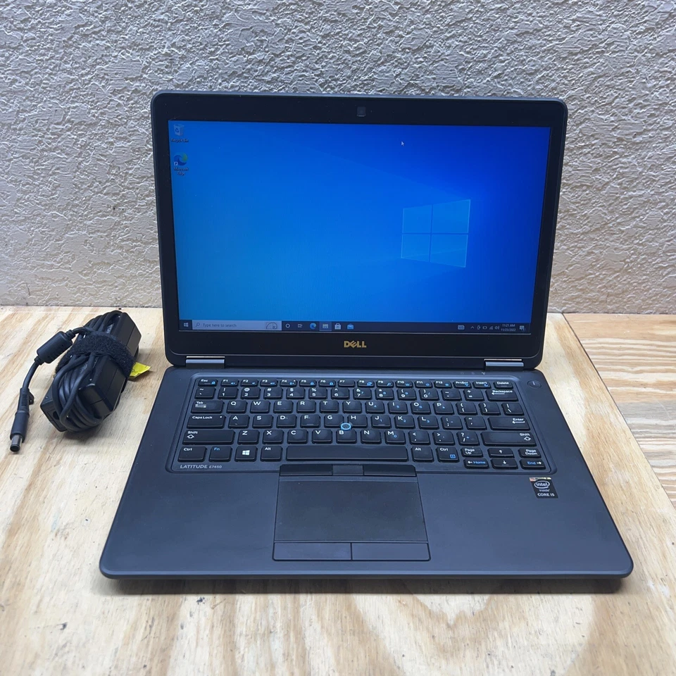 Dell Latitude E7450 14" Windows 10 Pro Core i5-5300u 2.3GHz 8GB RAM 128SSD - Image 2 of 4
