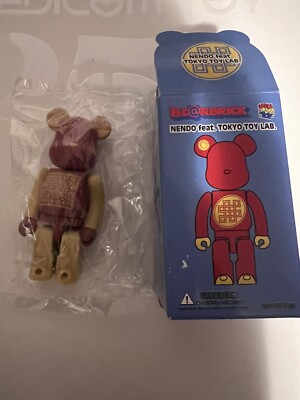 Bearbrick 100% NENDO feat. TOKYO TOY LAB Wrong Box Medicom Be 
