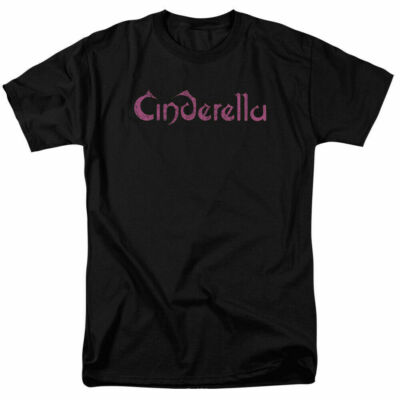 Cinderella Logo T Shirt Licensed Rock n Roll Band Merch Music Concert Tee Black 