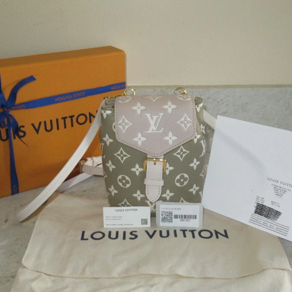 2022 Louis Vuitton Khaki Sping in the City Empreinte Tiny Mini