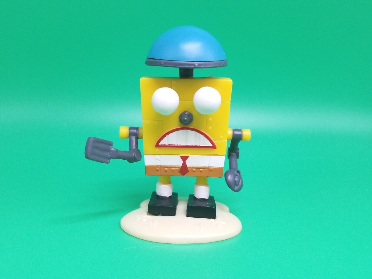 Spongebob Squarepants Robot Grill Monster Toy Mini Figure