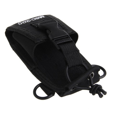 Radio Pouch Walkie Talkie Holder Waist Belt Pack Portable Carry Bag Organizer - Zdjęcie 3 z 8