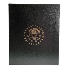 Treasures of the Library of Congress by Charles Goodrum Leather Hardcover 1980