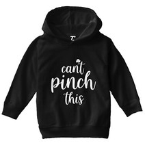 Can't Pinch This - Shamrock Clover St. Patrick's Day Toddler/Youth Hoodie