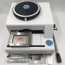 52 Characters Steel Metal Dog Tag ID Card Military Embosser DIY Stamping Machine