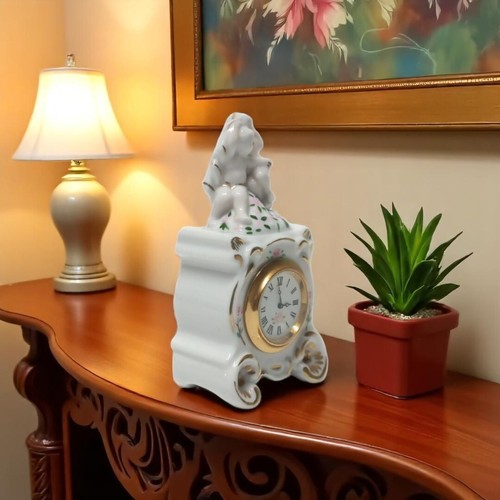 Reloj Franklin Mint Louis V Cartel 1986 - miniatura - porcelana - Imagen 9 de 11