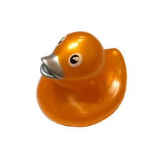 2" Inch Vinyl Rubber Metallic Ducks : PINK YELLOW SILVER GREEN and MORE!!!