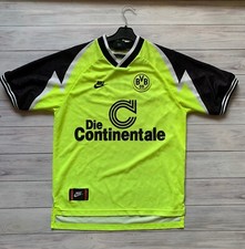 Borussia Dortmund 1995 - 1996 Home football shirt jersey Nike size M