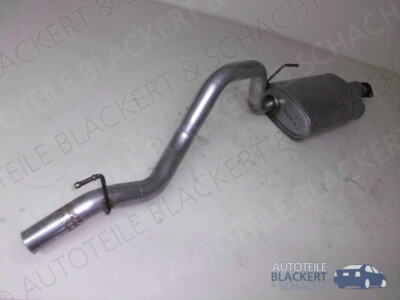 Auspuff Endtopf für ISUZU D-MAX II 1.9 DDi + 2.5 CRDi + 4x4 2012-2022