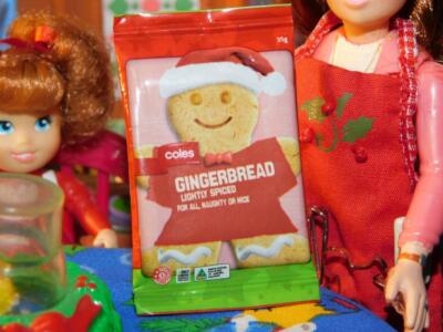 COLES SPICY GINGERBREAD COOKIE fits Zuru Mini Brands Miniatures L@@K!! RARE