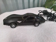 Vintage Black C3 Corvette Telephone from Telemania