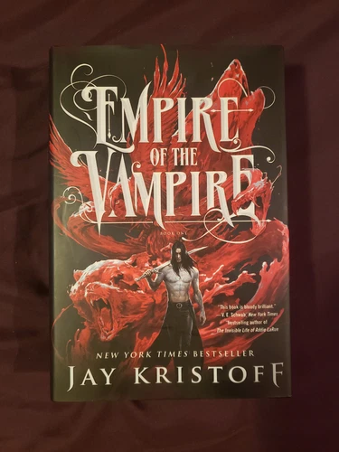 Empire of the Vampire by Jay Kristoff Hardcover 1st Edition 1st Printing Signed