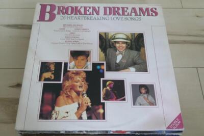 VA Sampler - Broken Dreams - Original Hits Love Pop 80s - Doppel-Album Vinyl 2LP