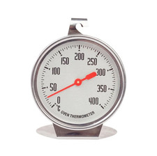 1pc Stainless Steel Oven Thermometer 0-400°C...