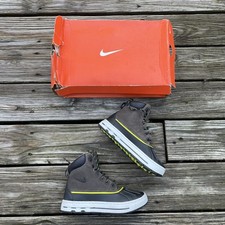 VTG NIKE ACG Woodside Gray/brown Duck Boots Unisex Size 5.5 Y 415077 - 003 NEW