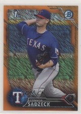 2016 Bowman Chrome Prospects Orange Shimmer Refractor Connor Sadzeck #BCP172 xi6