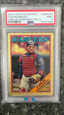 Marketplace image: 2023 TOPPS CHROME IVAN RODRIGUEZ SUPERFRACTOR 35TH ANNIVERSARY #D 1/1 PSA 9