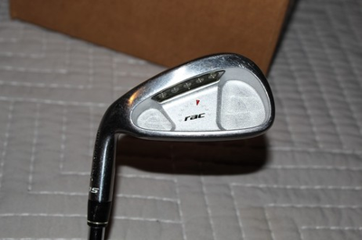 #ad ***** TAYLORMADE RAC OS # 4 IRON STIFF STEEL MENS L H ***** $19.95