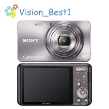 Sony Cyber-shot DSC-W570 Digital Camera 16.1MP 5x Optical Zoom Silver English