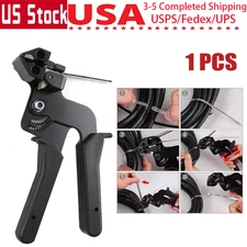 1PC Metal Cable Tie Tool Gun Stainless Steel Cable Tie Plier Self-Locking Cutter