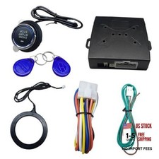Car Push Engine Start Button Kit Upgrade Push To Start Ignition Kit Smart