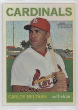 2013 Topps Heritage Chrome Refractor 219/564 Carlos Beltran #HC51 0t2