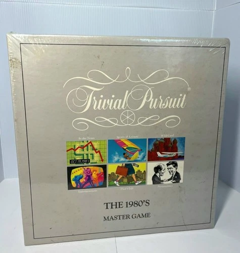 Vintage Trivial Pursuit The 1980’s Master Game Parker Brothers 1989