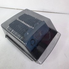 Vintage Rolodex Card File Holder Desk Organizer w/ Cards