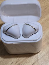 Sentry True Wireless Bluetooth Earbuds BT979 White with Charging Case