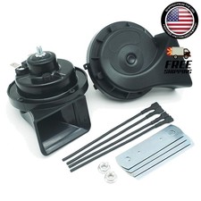 Universal 12V Car Horn Kit Loud Dual-Tone Replacement for Automotive Vehicles