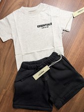 Kids Essentials T-Shirt  And Shorts Set