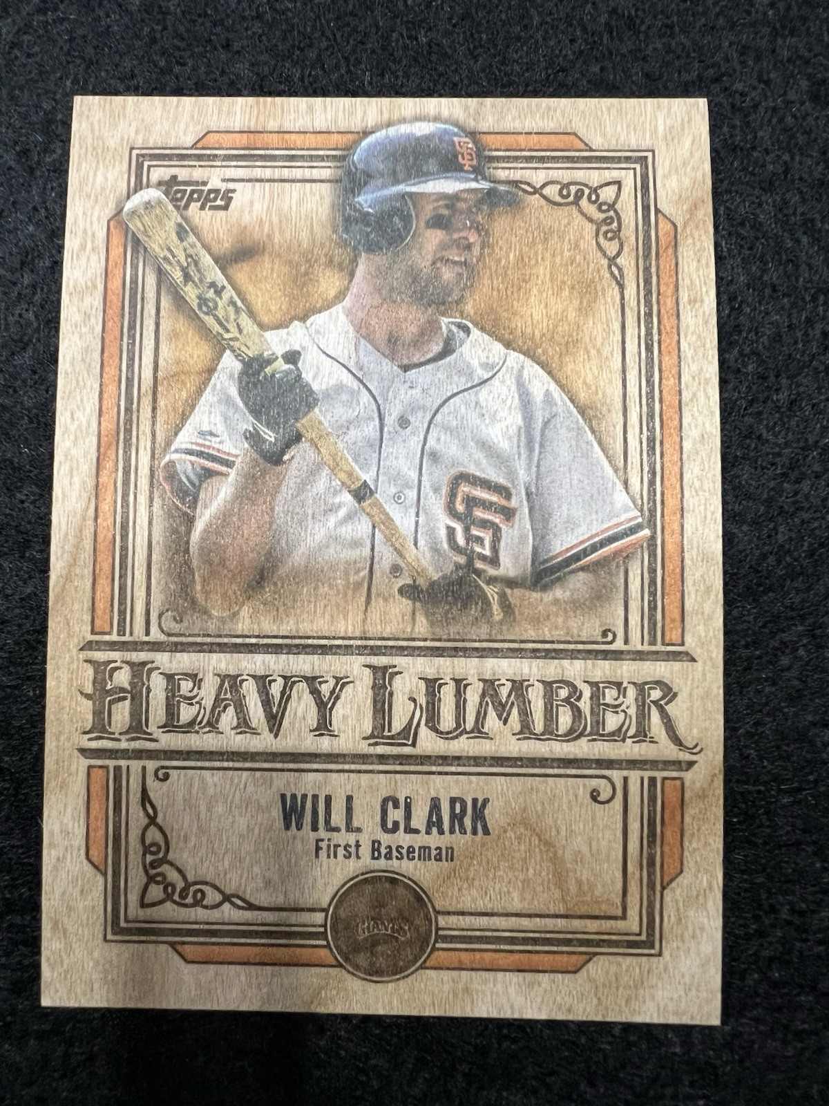 2025 Topps Update HEAVY LUMBER SSP Will Clark #HL-54 San Francisco Giants
