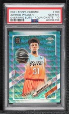 2021-22 Chrome OTE Overtime Elite Aqua & Green Wave Refractor Johned Walker 0a2