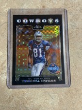 2008 Topps Chrome - Terrell Owens #TC137 X-Fractor