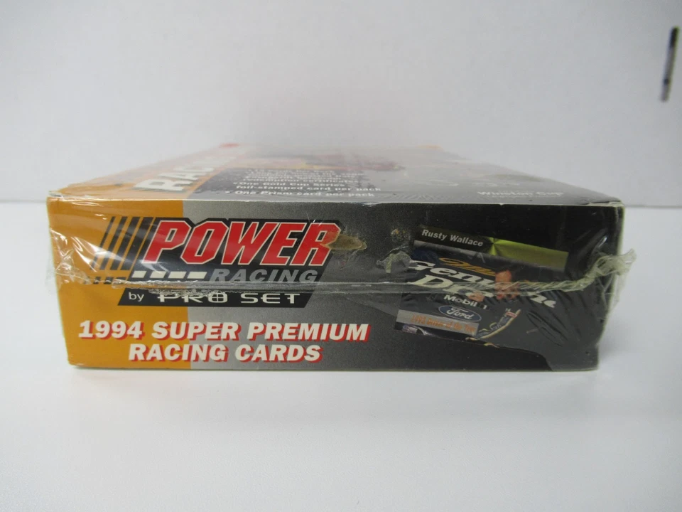 Factory Sealed 1994 Pro Set Power Racing Trading Card Box - Image 2 of 4