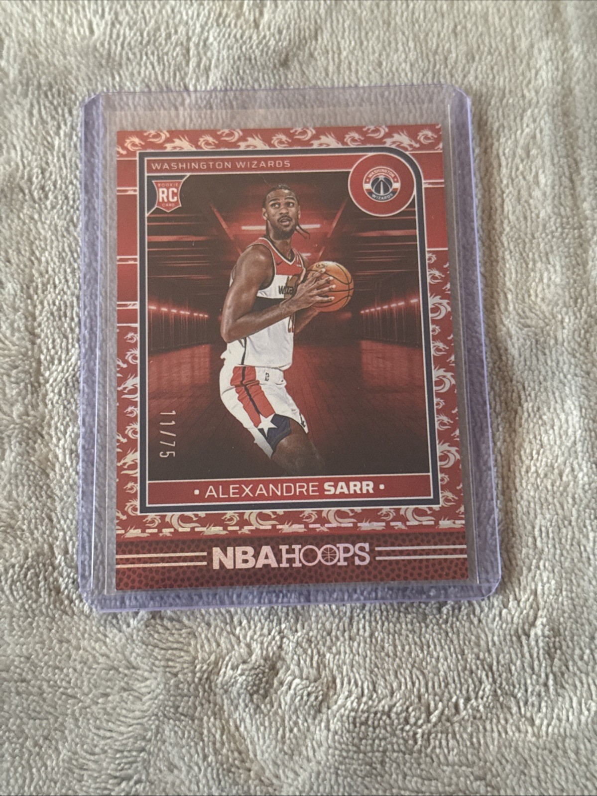 2024-25 Panini Nba Hoops - Rookies Alexandre Sarr #232 Dragon Year /75 (RC)